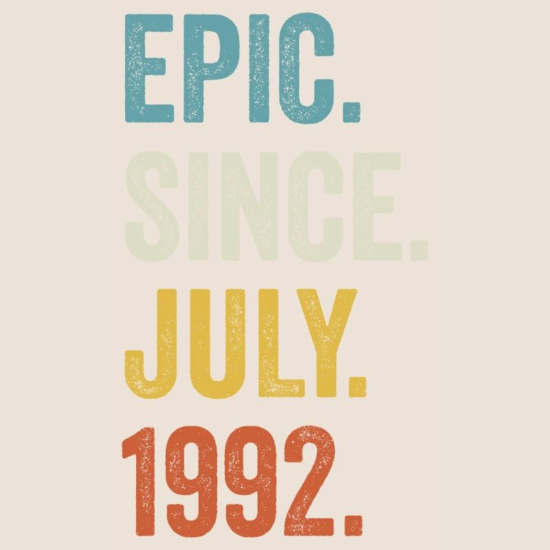 Epic Since July 1992 30. Geburtstag