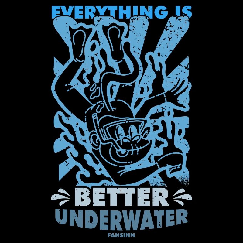 Diving Scuba Instructor Holiday Summer Gift