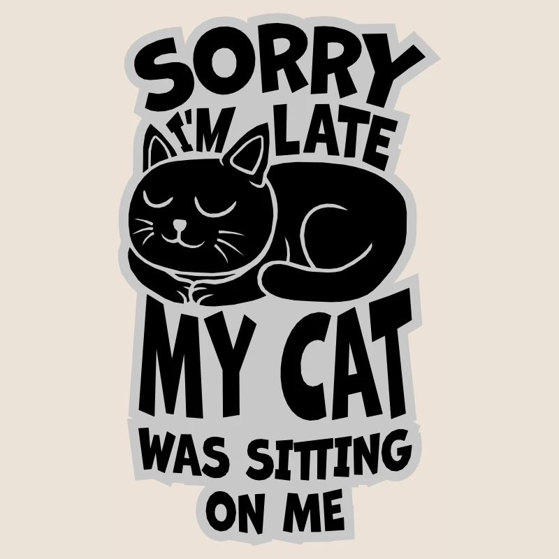 désolé chat était assis