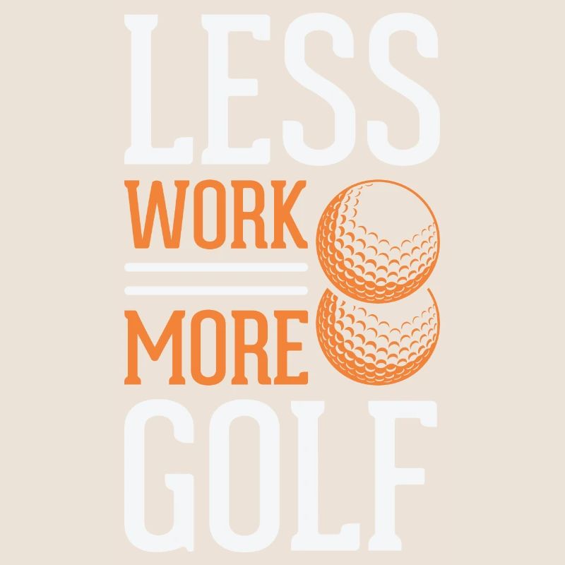 less work more golf