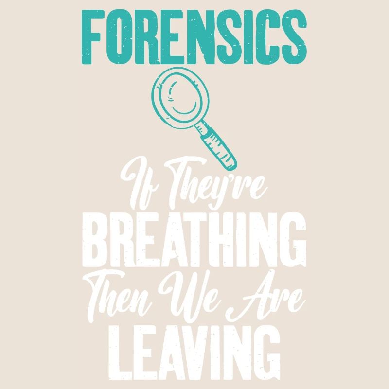 Quand vous respirez Forensic Science Graphics