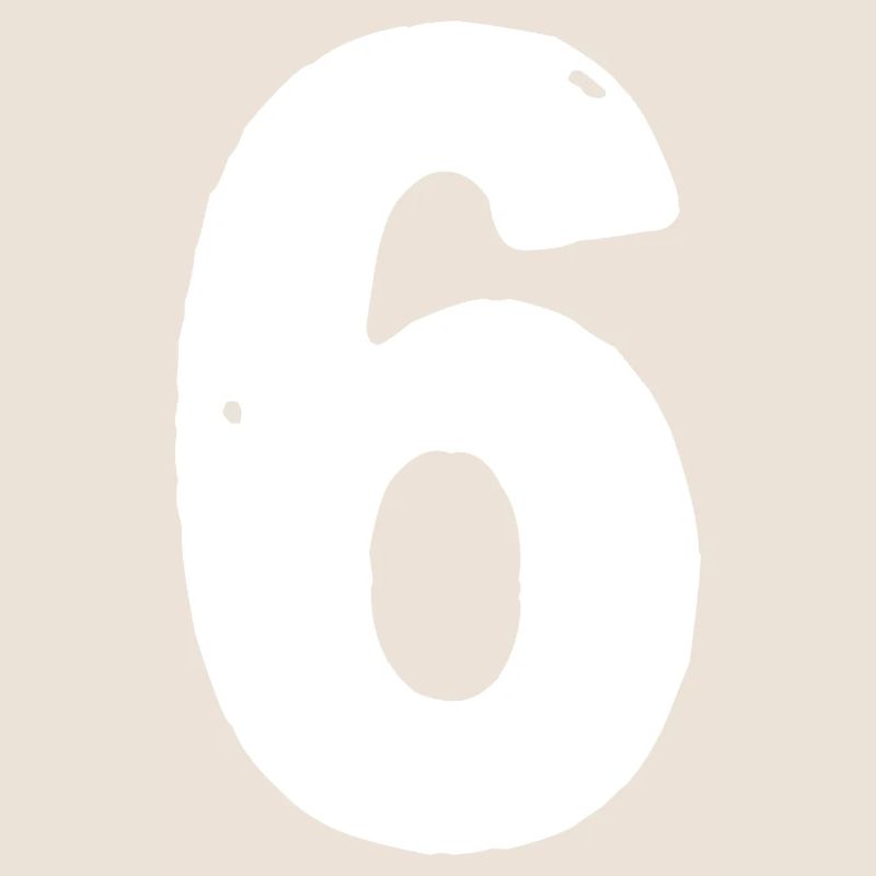 Maillot 6 numéros