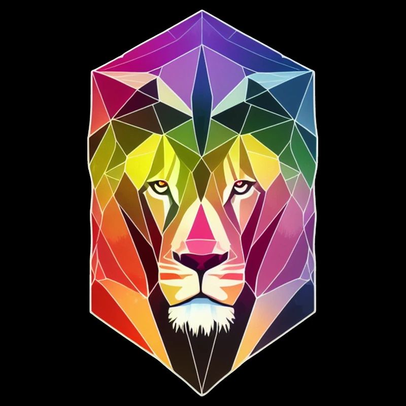 Lion's Head - geometric shape