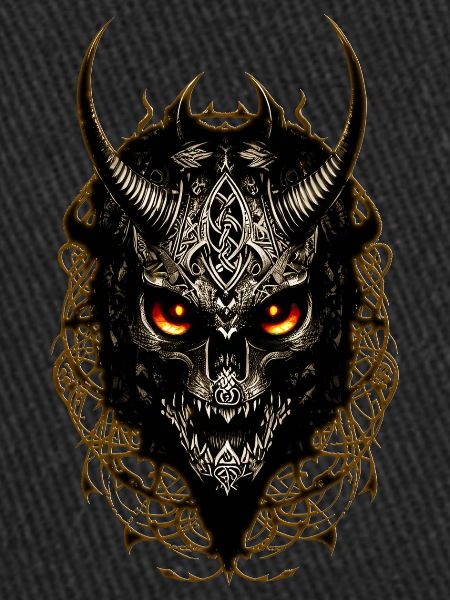Head with horns