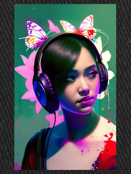 ARTWORK Casque Fille Lea