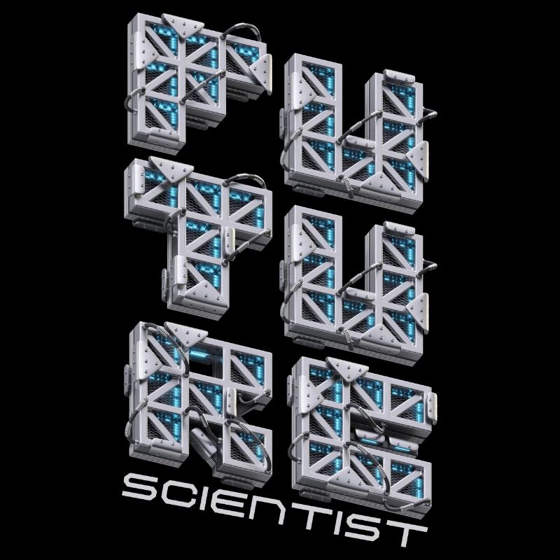 Scientifique, 3D Futuriste, Future Sci Fi