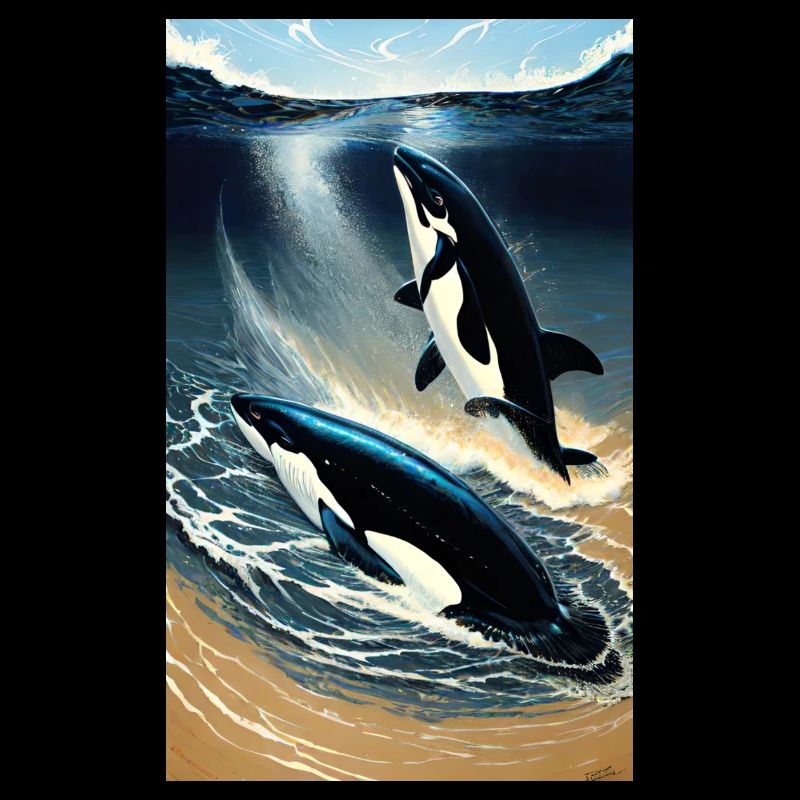 Orca | Wal | Killerwal | Meerestier | Ozean