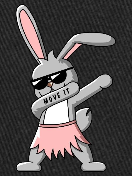 Dab Dance Bunny T-Shirt Design