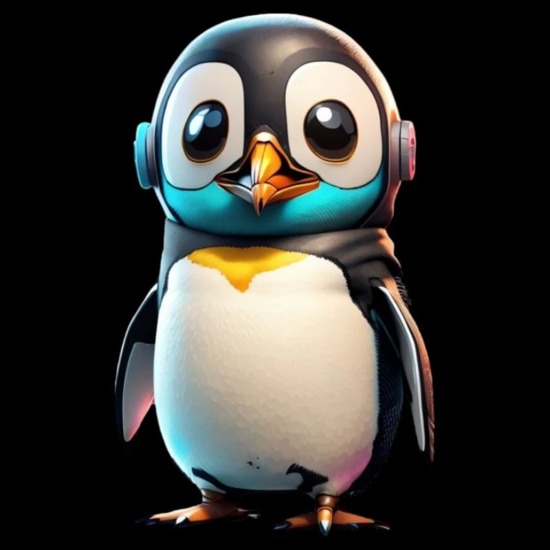 Roboter Pinguin