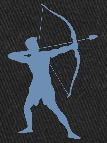 Silhouette d’archer, précise