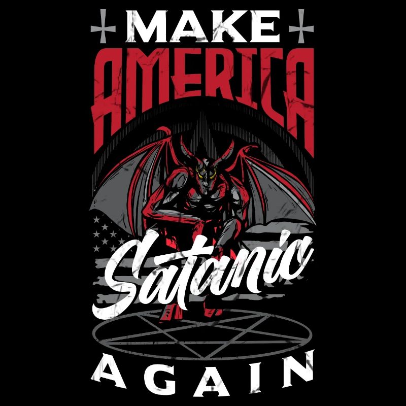 Satan Make America Satanic Again Occult