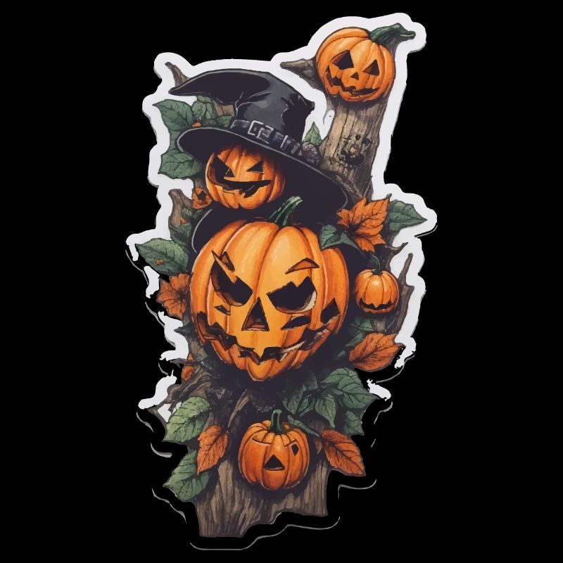 Monstre de citrouille Helloween