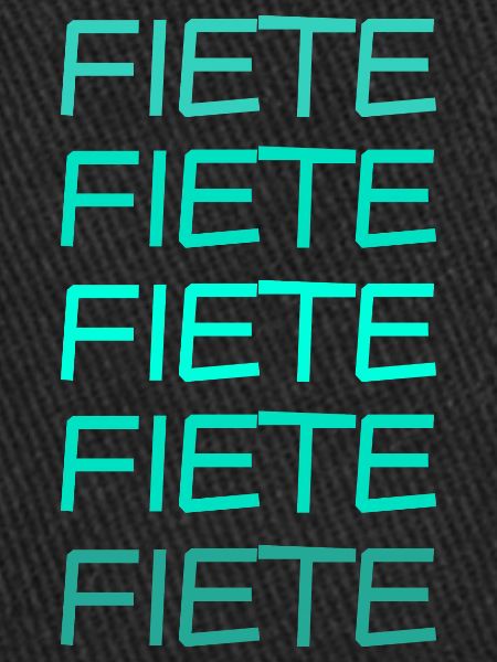 Gift for Fiete