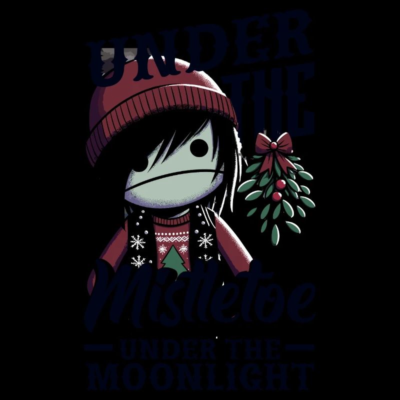 Under the Mistletoe Under the Moonlight Emocore