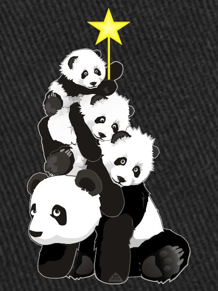 Panda Christmas Tree