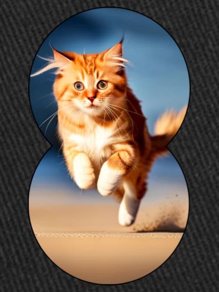 Chat en cours d’exécution 7