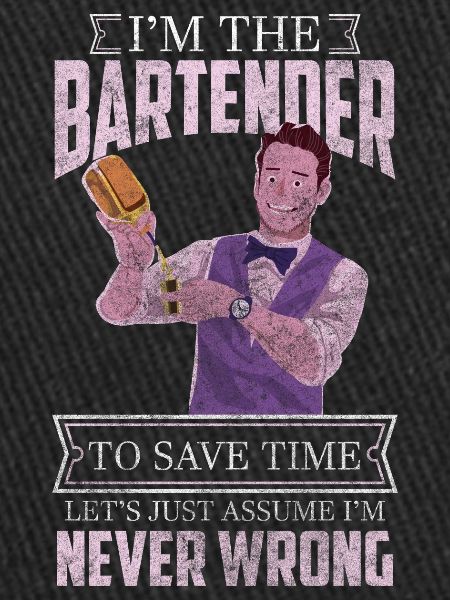 Barman Disco Shaker Humour