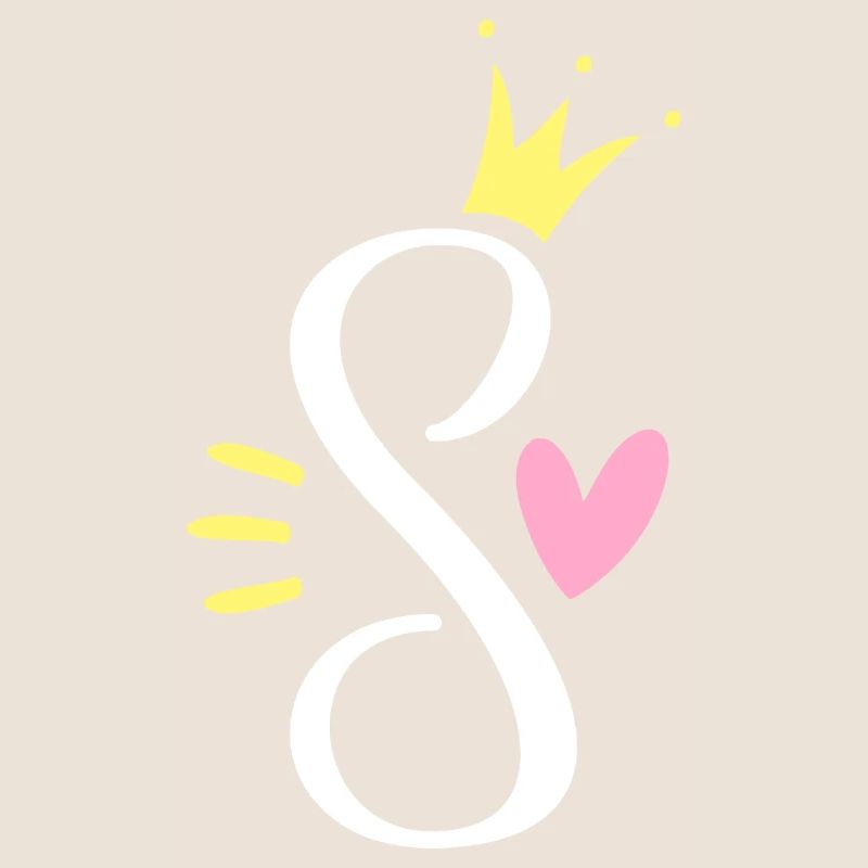 Buchstabe S Anfangsbuchstabe Krone