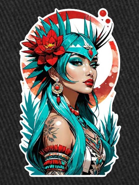princesse indienne - aztek