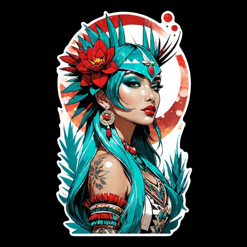 princesse indienne - aztek