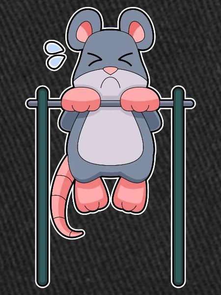 Mouse Bodybuilders Pull-ups Bodybuilding