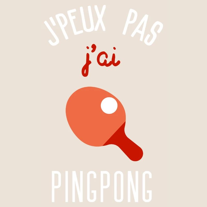 I can't I have pingpong