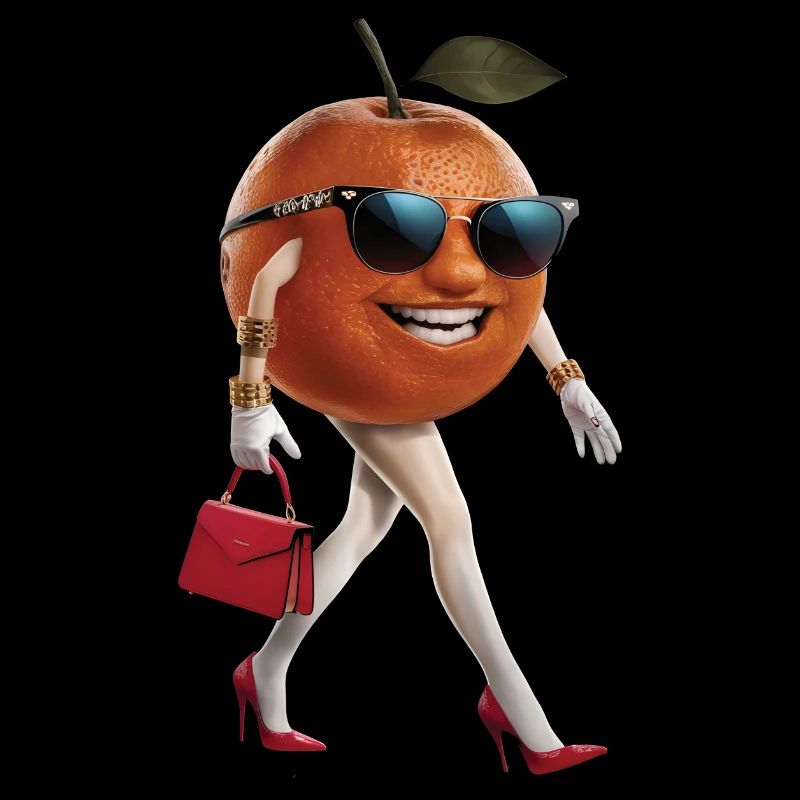 Frauen Orange