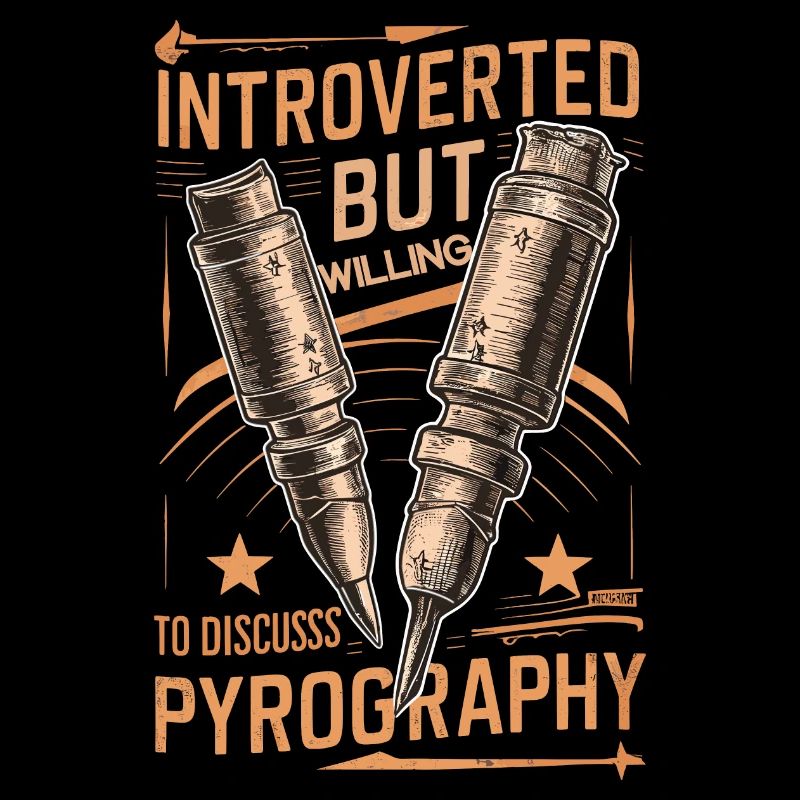 Introverted But Willing To Discuss Pyrography