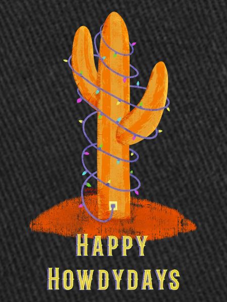 Joyeuses Fêtes Cactus