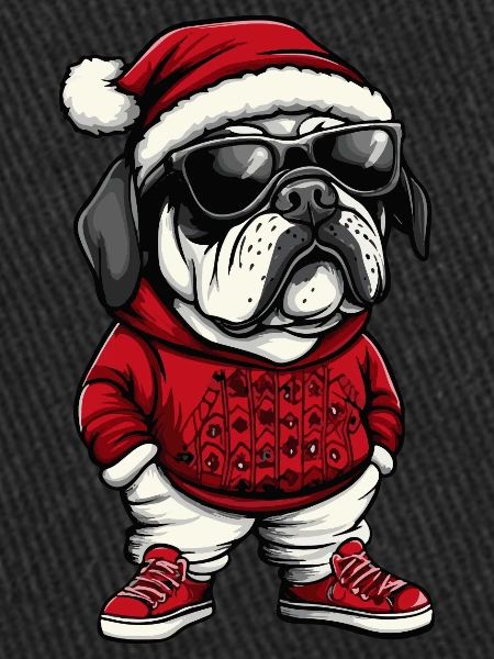 Mastiff Chien Noël Noël