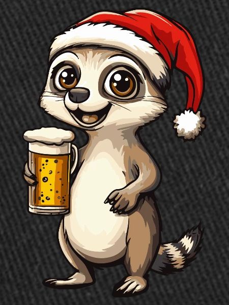 Suricate Bière de Noël Drôle
