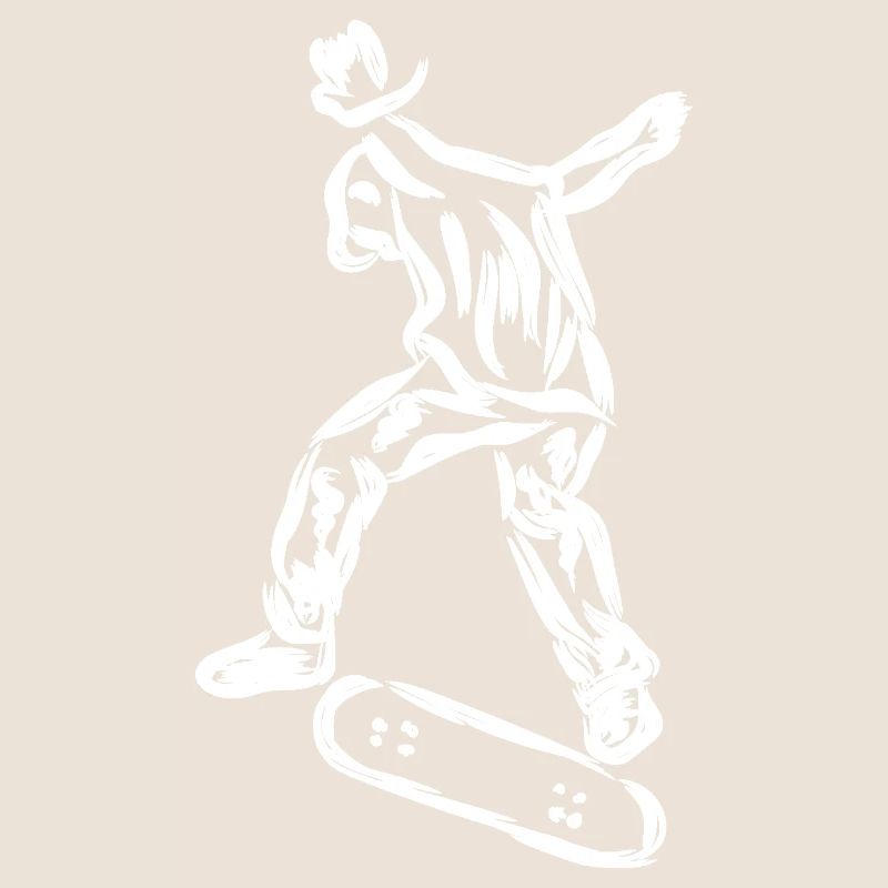 Dessin de patineur