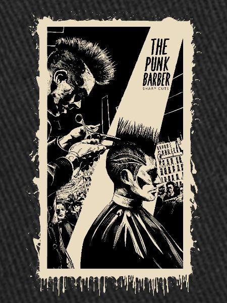 Punk barber sharp cuts