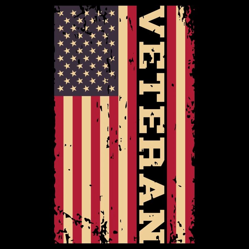 Veteran US Flagge