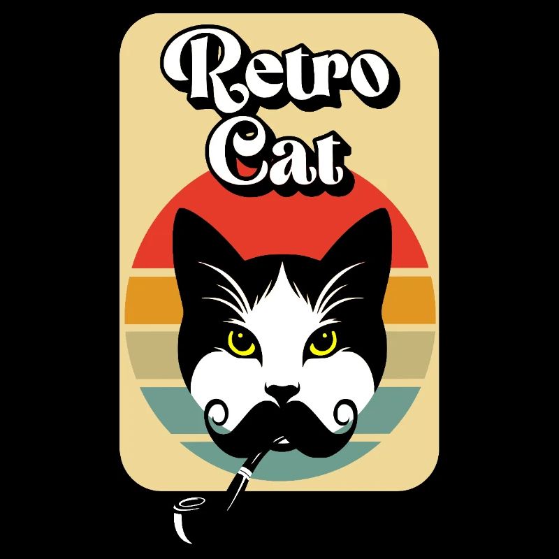 Retro cat