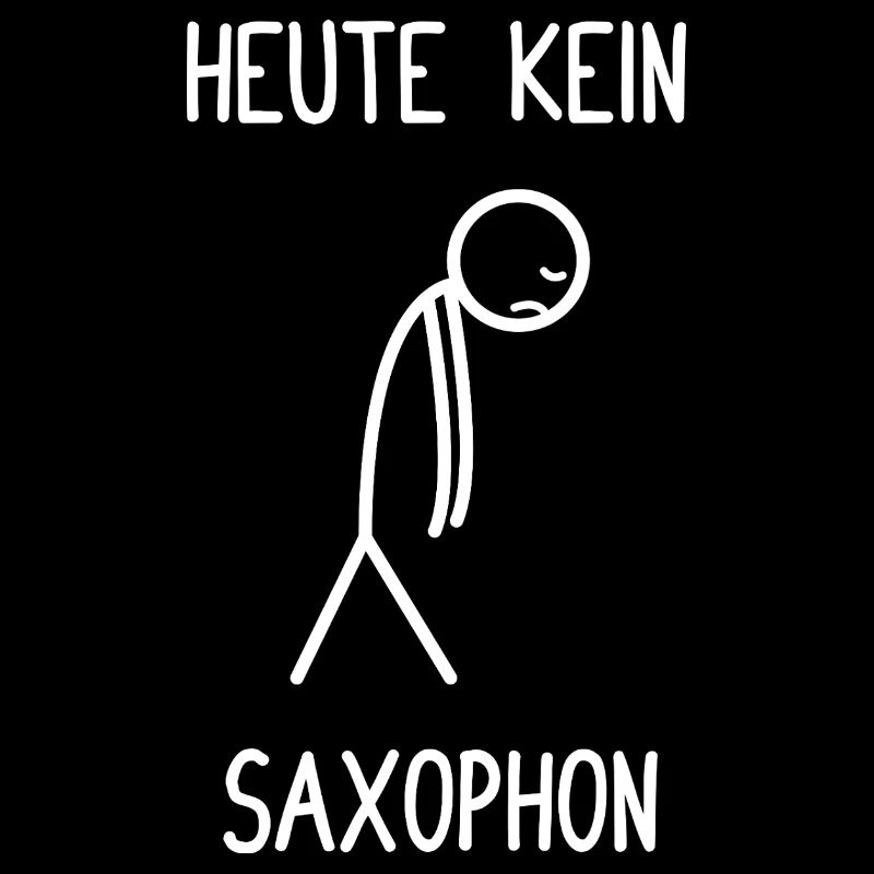 No saxophone player today