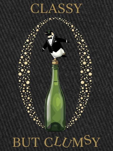 Classy Clumsy Pinguin