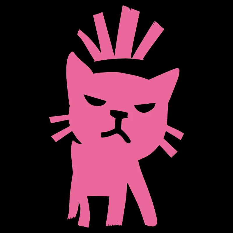 Petits Monstres : Mohawk Punk Cat