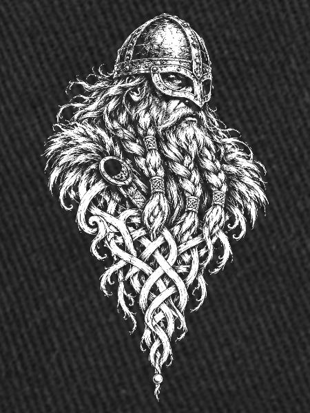 Der Wikinger – Bart aus Flechtwerk