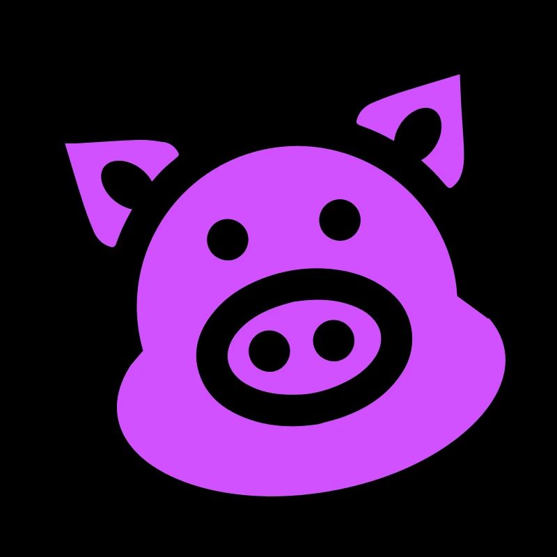 Cochon Animal Rose