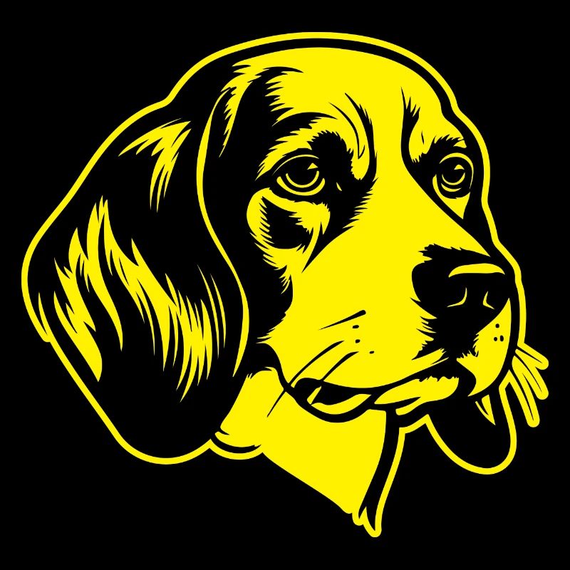 Portrait d’animal de chien Beagle