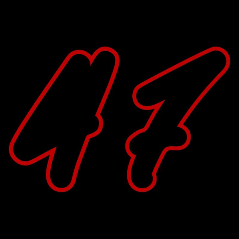 47 Zahl symbol