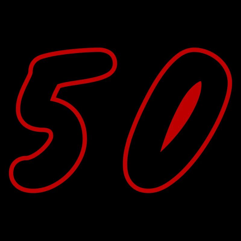 50 Number symbol