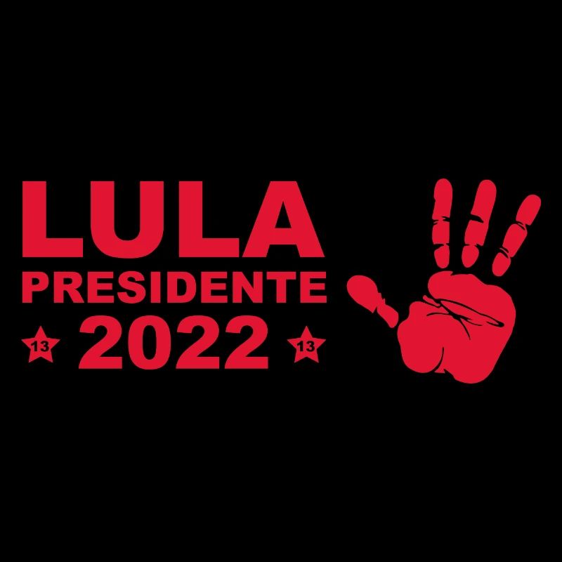Lula 2022 - Lula Presidente 22 - Lula 13 Brasil