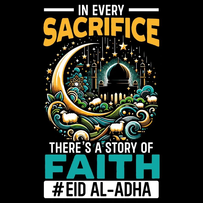 Happy Eid Al Adha, Islamic holiday, Islam