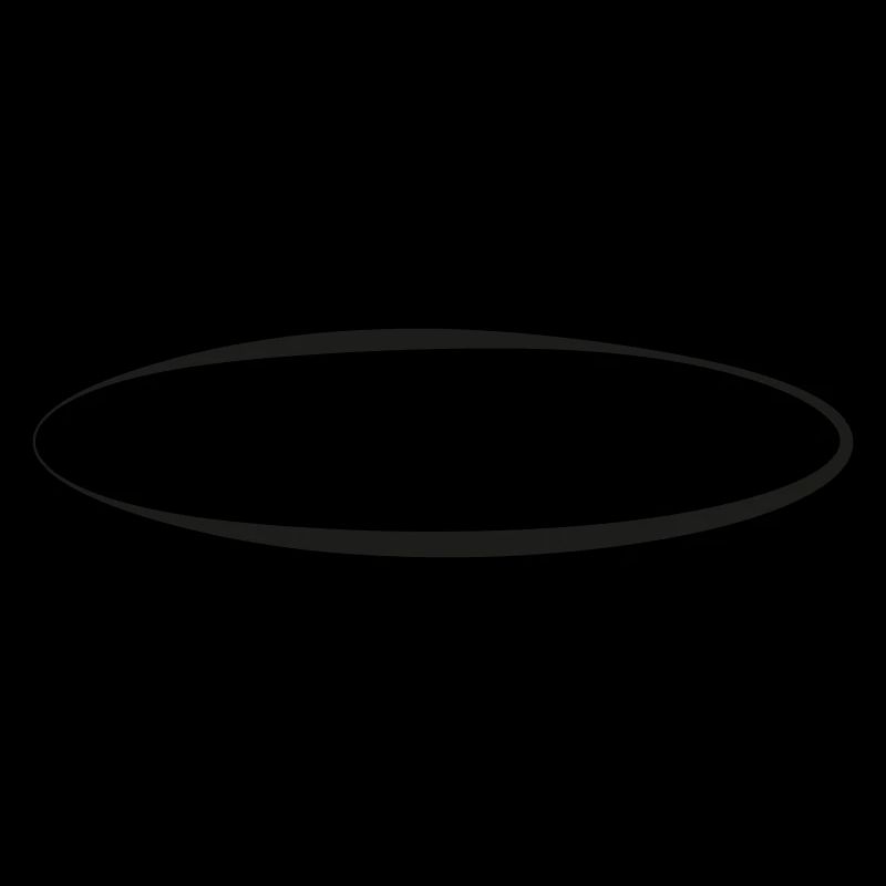 Oval circle