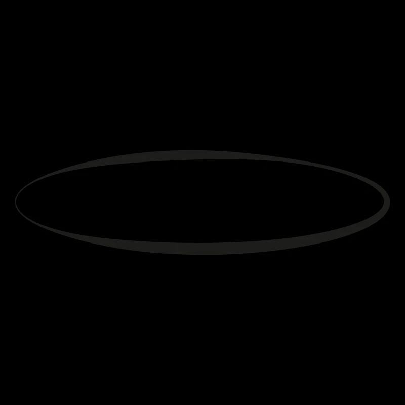 Oval circle