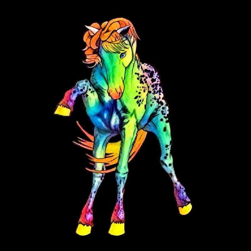 neon Pferd