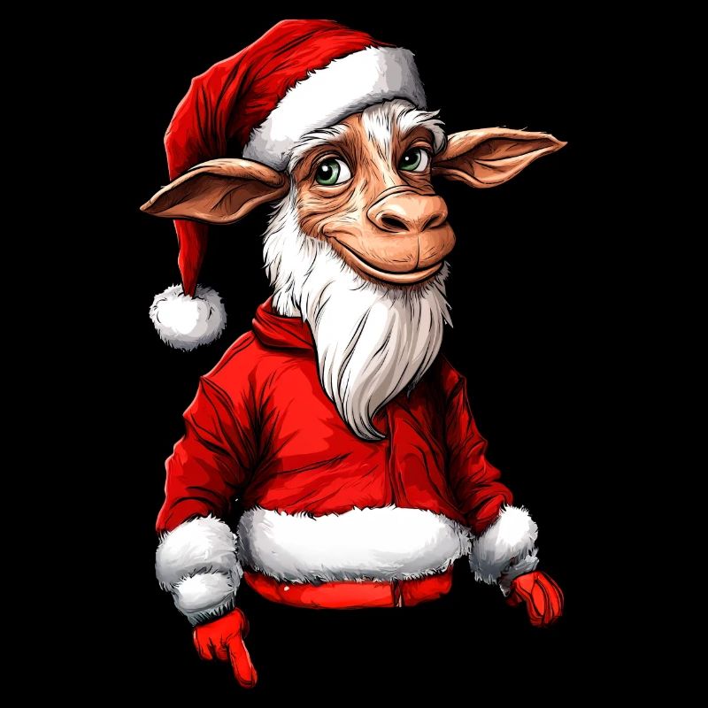 Weihnachten Ziege