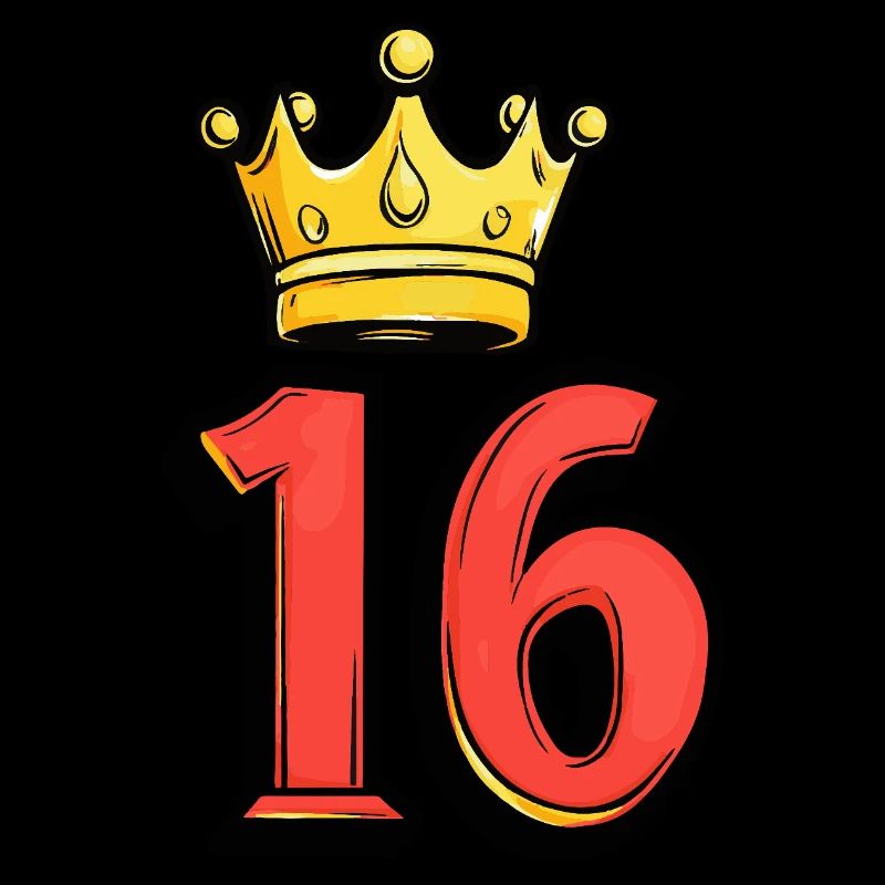 16 Zahl Krone